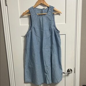 a.n.a Denim Blue Casual Dress